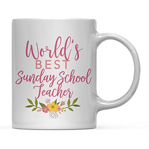 Teacher Gag Gift Floral Flowers Doctorate | Ceramic Coffee Mug | 11 OZ