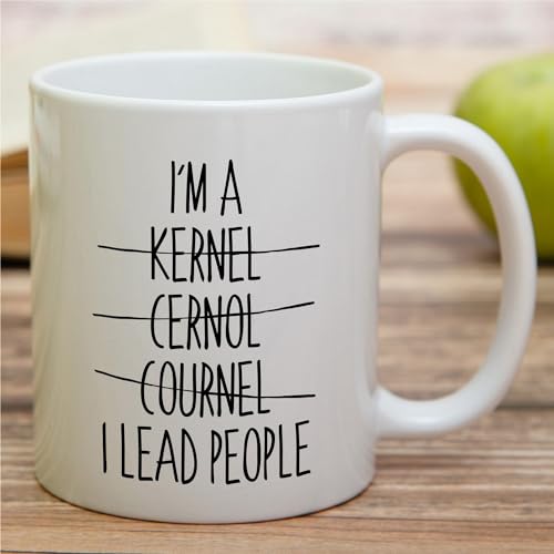 Funny Best Colonel Promotion Promoted Humor | Ceramic Coffee Mug | 11 OZ