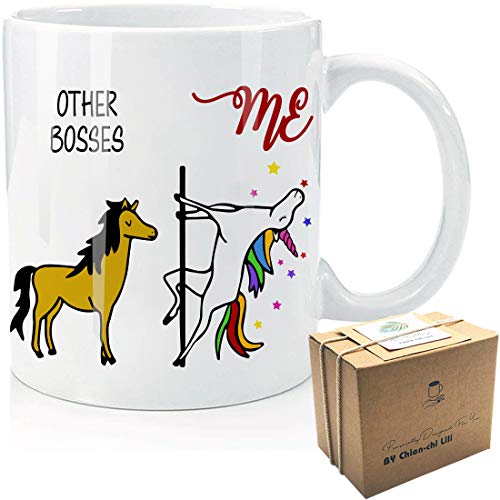Funny Gifts for Boss Christmas Going Away | Ceramic Coffee Mug | 11 OZ