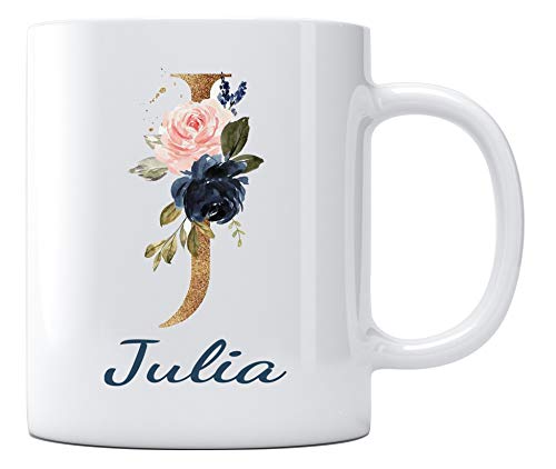 Happy Mothers Day with Name Julia Best Gifts | Ceramic Coffee Mug | 11 OZ