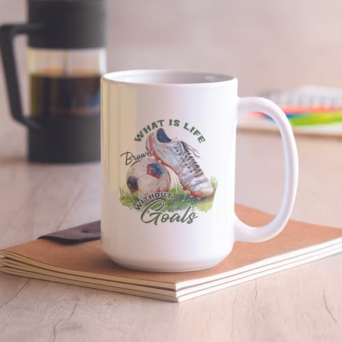 What Is Life Without Goals Customized Name | Customised Coffee Mug | 11 OZ