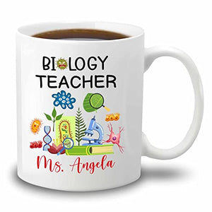 Personalized Biology Teacher Gifts For | Customised Coffee Mug | 11 OZ