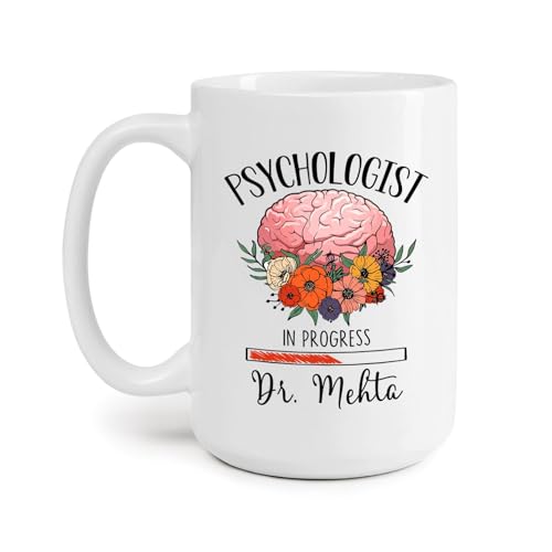 Personalized Psychologist In Progress | Customised Coffee Mug | 11 OZ
