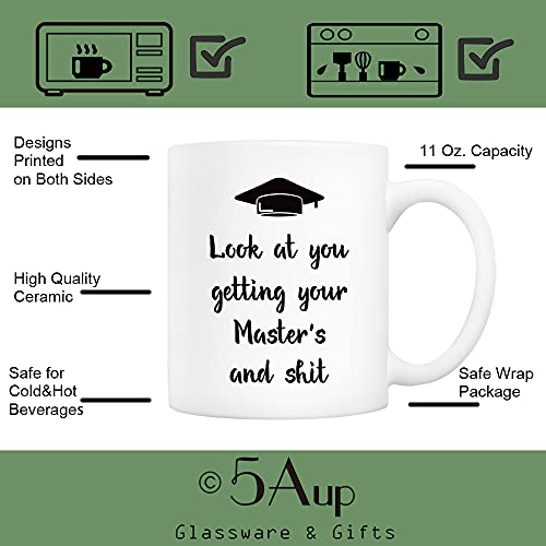 Christmas Gifts Funny Masters Graduation Look | Ceramic Coffee Mug | 11 OZ