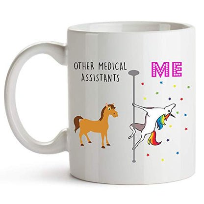 Medical Assistant Unicorn For Graduation Gifts | Ceramic Coffee Mug | 11 OZ