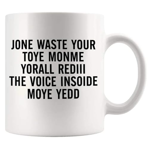 Don t Waste Your Time On Me Sarcastic Gifts | Ceramic Coffee Mug | 11 OZ