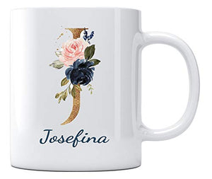 Happy Mothers Day with Name Josefina Best | Ceramic Coffee Mug | 11 OZ