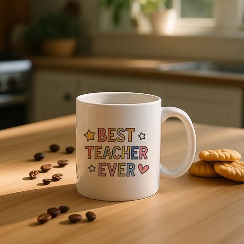 Teacher Gifts For Women Men from Students End | Ceramic Coffee Mug | 11 OZ