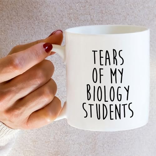 Funny Biology Teacher Tears of My Students or | Ceramic Coffee Mug | 11 OZ
