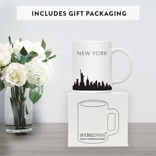 Tourist Travel Souvenir Gift New York United | Ceramic Coffee Mug | 11 OZ