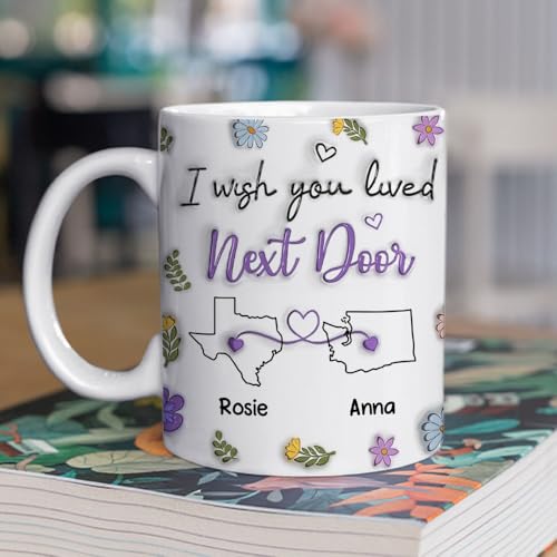 Wrappiness Personalized I Wish We Lived | Customised Coffee Mug | 11 OZ