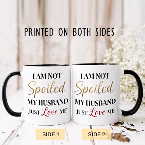 Birthday Gifts from Husband to Wife I Am Not | Ceramic Coffee Mug | 11 OZ