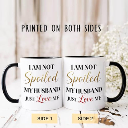 Birthday Gifts from Husband to Wife I Am Not | Ceramic Coffee Mug | 11 OZ