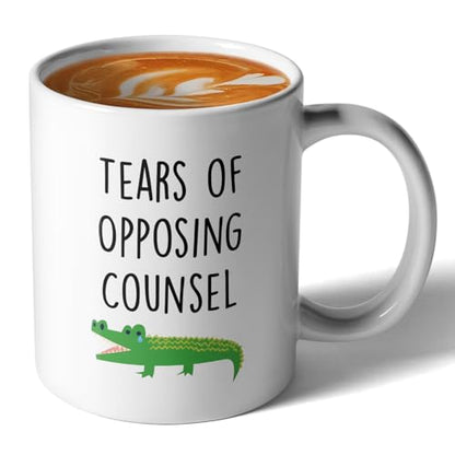 Tears of Opposing Counsel Funny Lawyer Law | Ceramic Coffee Mug | 11 OZ