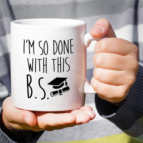 Funny College Graduation I m So Done With This | Ceramic Coffee Mug | 11 OZ