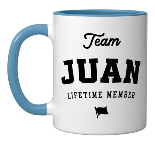 Team Juan Lifetime Member Funny Name | Ceramic Coffee Mug | 11 OZ