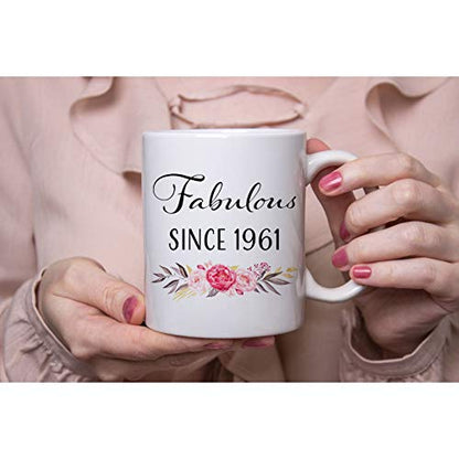 Choinn 65th Birthday Gifts for Women Funny 65 | Ceramic Coffee Mug | 11 OZ