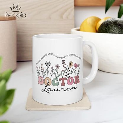Custom Doctor Personalized Future in | Customised Coffee Mug | 11 OZ