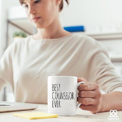 Best Counselor Ever Mental Health Therapist | Ceramic Coffee Mug | 11 OZ
