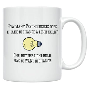 Psychology Gifts Psychologist Funny | Ceramic Coffee Mug | 11 OZ