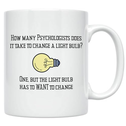 Psychology Gifts Psychologist Funny | Ceramic Coffee Mug | 11 OZ
