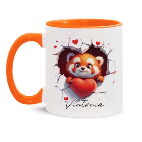 Panda Personalized Animal Accent Gift For | Customised Coffee Mug | 11 OZ