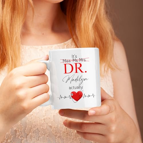 It s Miss Ms Mrs Dr Actually Personalized | Customised Coffee Mug | 11 OZ