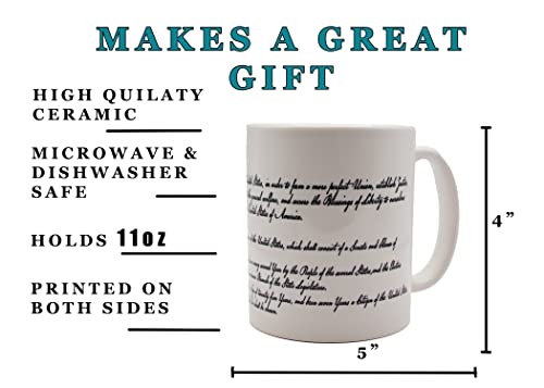 Rogue River Tactical Best The US Constitution | Ceramic Coffee Mug | 11 OZ