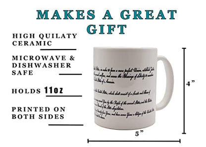 Rogue River Tactical Best The US Constitution | Ceramic Coffee Mug | 11 OZ
