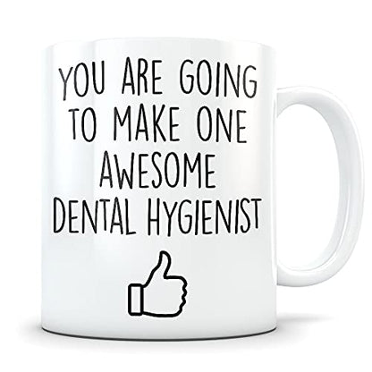 Dental Hygienist graduation gifts gift Funny | Ceramic Coffee Mug | 11 OZ