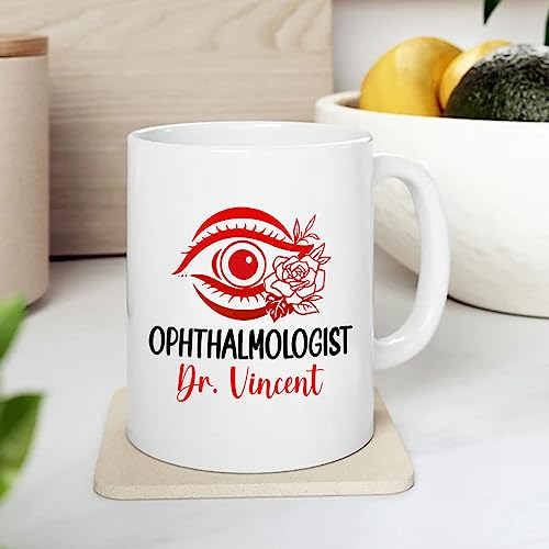Personalized Birthday Ophthalmologist Gift | Customised Coffee Mug | 11 OZ