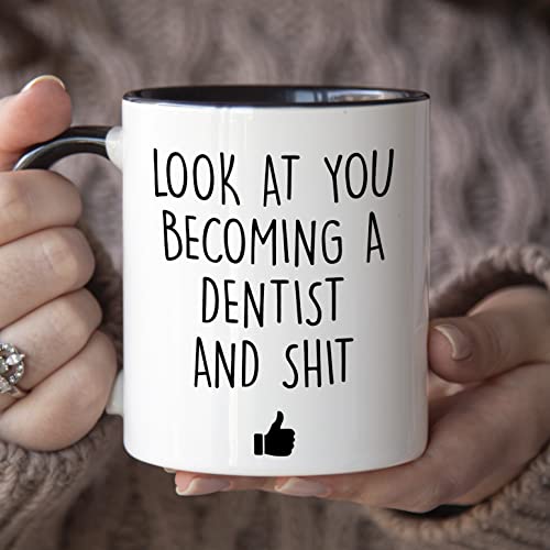 Dental School Student Hygiene Graduation | Ceramic Coffee Mug | 11 OZ