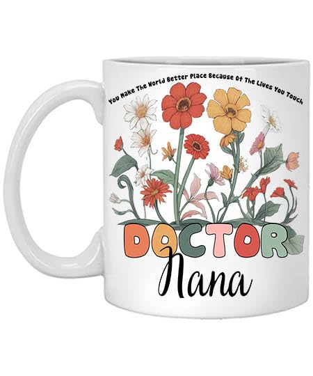 Doctor Personalized Nana Gifts for Doctors | Customised Coffee Mug | 11 OZ