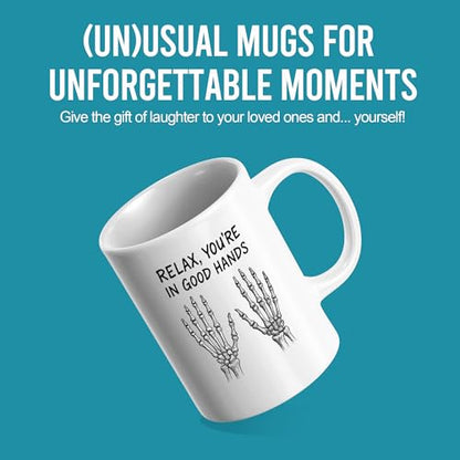 Relax You re In Good Hands Orthopedist Gift | Ceramic Coffee Mug | 11 OZ
