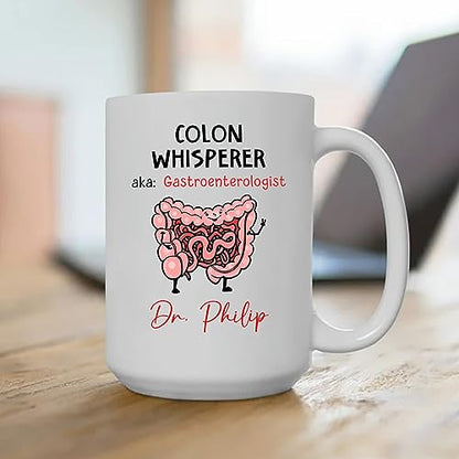 Personalized Gastroenterology Colon | Customised Coffee Mug | 11 OZ