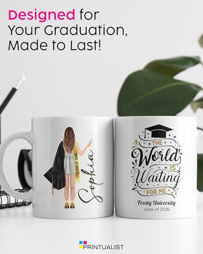 Custom Graduation 2026 Personalized Grad | Customised Coffee Mug | 11 OZ