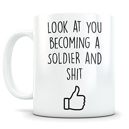 Army Graduation Gifts Military Science | Ceramic Coffee Mug | 11 OZ