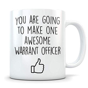 Warrant Officer Promotion Gift for Men and | Ceramic Coffee Mug | 11 OZ
