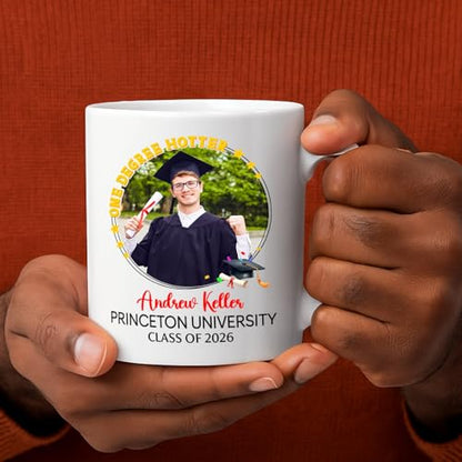 One Degree Hotter Gift For Graduation | Customised Coffee Mug | 11 OZ
