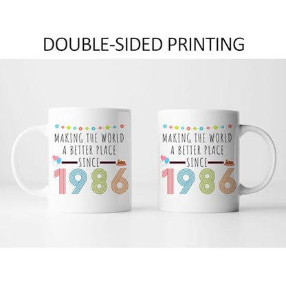 40th Birthday Gifts for Women Funny 40 Year | Ceramic Coffee Mug | 11 OZ