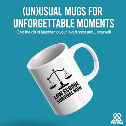 Law School Survival Future Lawyer Gifts | Ceramic Coffee Mug | 11 OZ