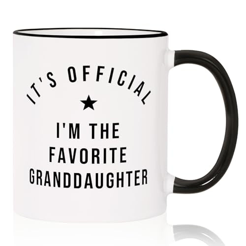Granddaughter Gifts from Grandma Grandpa Funny | Ceramic Coffee Mug | 11 OZ