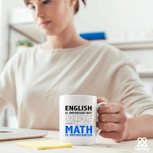 English Is Important But Math Importanter | Ceramic Coffee Mug | 11 OZ