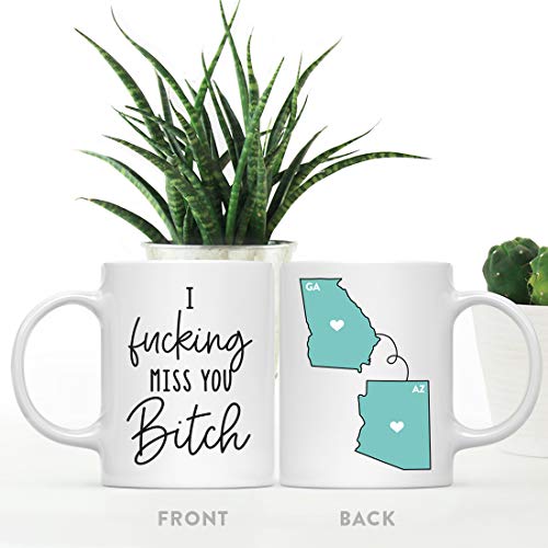 Funny Rude Long Distance Self Graduate | Ceramic Coffee Mug | 11 OZ