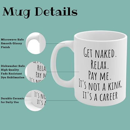 Massage Therapist Funny Gift | Ceramic Coffee Mug | 11 OZ