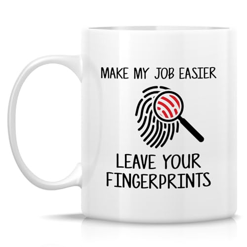 Funny Crime Scene Investigator or Hilarious | Ceramic Coffee Mug | 11 OZ