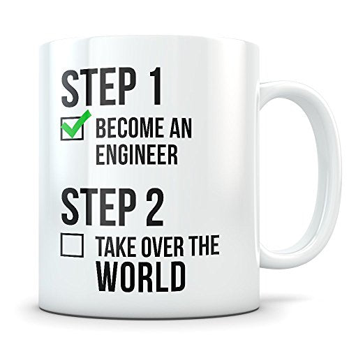 Engineer Graduation Gifts Future Engineering | Ceramic Coffee Mug | 11 OZ