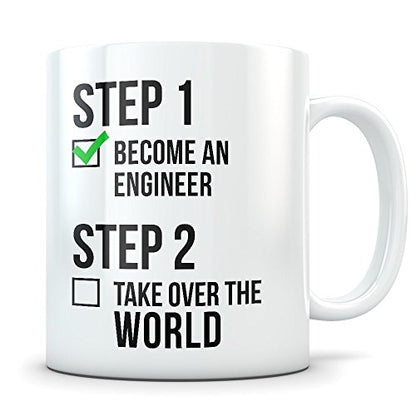 Engineer Graduation Gifts Future Engineering | Ceramic Coffee Mug | 11 OZ
