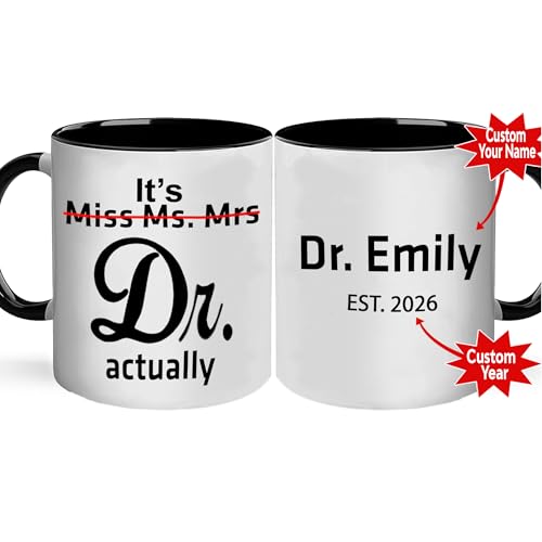 A62217 Personalized It s Miss Ms Mrs Dr | Customised Coffee Mug | 11 OZ