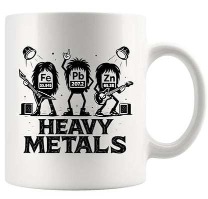Chemistry Heavy Metals Gifts Science Lovers | Ceramic Coffee Mug | 11 OZ